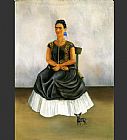 Frida Kahlo Itzcuintli Dog wit Me painting
